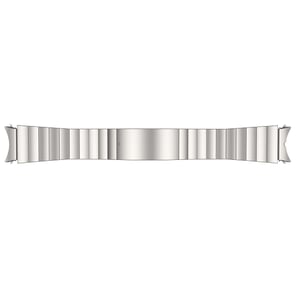 Brățară Samsung Hochuen Link Bracelet Titanium Edition pentru Galaxy Watch5 Pro, curea tip lanț din oțel inoxidabil, culoare argintie