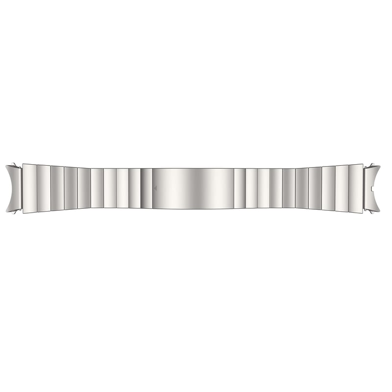 Curea tip brățară Hochuen Link Titanium Edition pentru smartwatch Samsung Galaxy Watch5 Pro - Argintiu, titan, Designed for Samsung