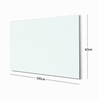 Hocosyme infracrveni stakleni grijaći panel 300W, pametno električno grijanje za zidnu montažu s termostatom i WiFi-jem, zaštita od pregrijavanja, TÜV certificirano, 1-10 m², bijeli 7