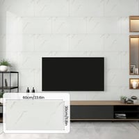 Hode 10 db öntapadós márványmintás falburkoló csempe 60x30 cm konyha fürdőszoba 2