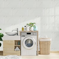 Hode 10 db öntapadós márványmintás falburkoló csempe 60x30 cm konyha fürdőszoba 8
