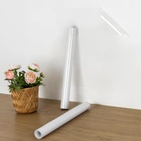 Hode priehľadná samolepiaca ochranná fólia na nábytok a kuchynské zásteny, vodoodolná, proti striekajúcej vode, 60x500 cm 2