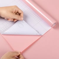 Hode Gyöngyház Rózsaszín Öntapadós Tapéta - Vízálló PVC Bútorfólia 300x30cm - Konyhapult, Szekrény Dekoráció - Fényes Felület 2