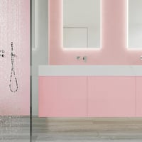 Hode Gyöngyház Rózsaszín Öntapadós Tapéta - Vízálló PVC Bútorfólia 300x30cm - Konyhapult, Szekrény Dekoráció - Fényes Felület 9