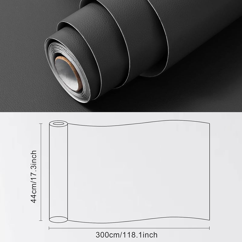 Hode Önaranyos Bőrjavító Szett 30x300cm Szürke - Kanapé és Autóülés Javításhoz