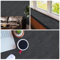 Autocolant pentru mobilă Hode, aspect de beton gri, 60x300 cm, folie decorativă impermeabilă pentru mobilier, bucătărie, pervazuri, dulapuri 4