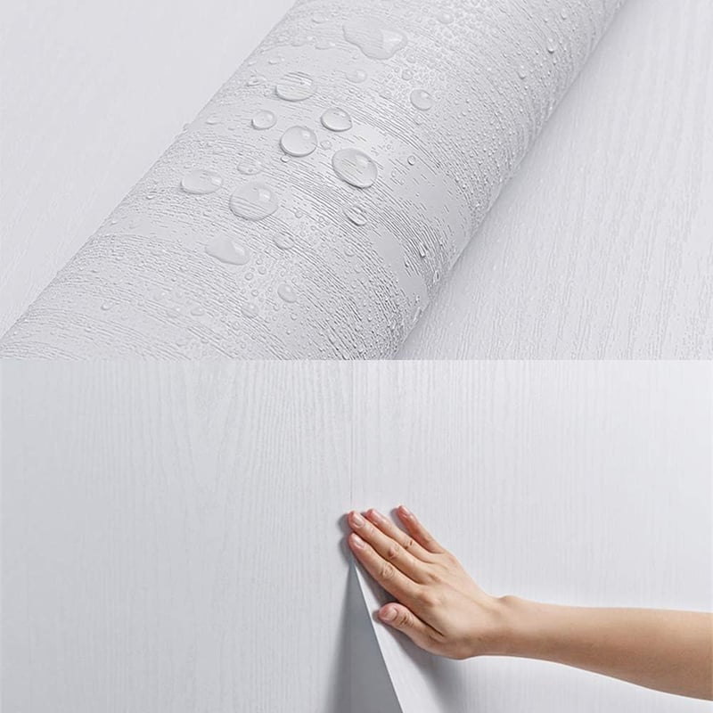 Hode öntapadós fa mintás dekorációs fólia 30x200cm, vízálló bútorvédő