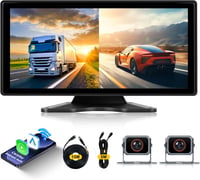 Hodozzy 10.36" Autórádió Carplay Android Vezeték Nélküli Tolatókamera Bluetooth 1