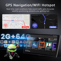Hodozzy 2G+64G Android Autórádió Renault Master 2019-2022 Wireless CarPlay 10.1" 3