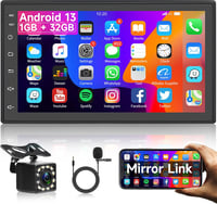 Hodozzy 7" Android Autórádió GPS Navigációval, Bluetooth, WiFi, Tükörlink 1