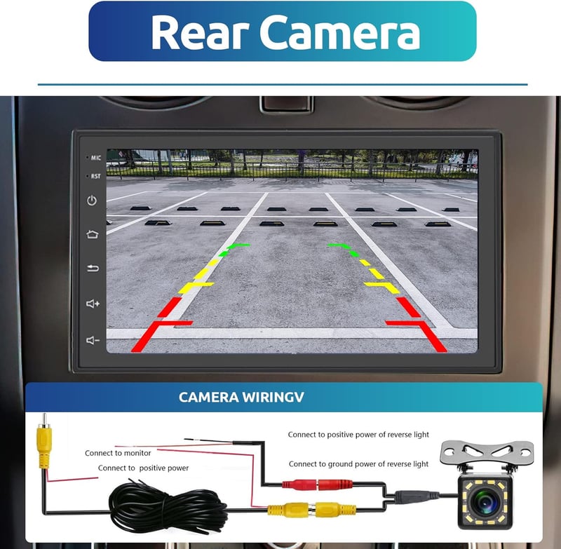 Hodozzy 7" Android Autórádió GPS Navigációval, Bluetooth, WiFi, Tükörlink