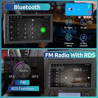 Hodozzy 7" Android Autórádió GPS Navigációval, Bluetooth, WiFi, Tükörlink 4