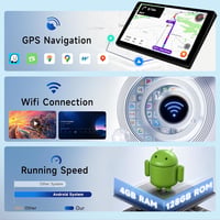 Hodozzy 9" Android autórádió Chrysler 300 2004-2011 GPS Carplay 4GB+128GB 2