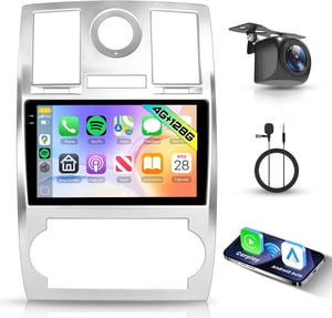 Hodozzy 9" Android auto radio za Chrysler 300/300C 2004-2011, 4GB+128GB, CarPlay, GPS