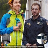 Hoestr 1296P HD testkamera IR éjjellátóval 180° forgó lencsével 64GB 6