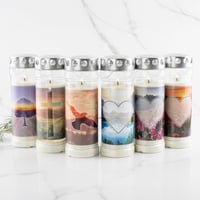 Hofer Friedlicht 6 darabos sírgyertya szett 7 napos égésidővel esőálló fedéllel - Longing Select 1