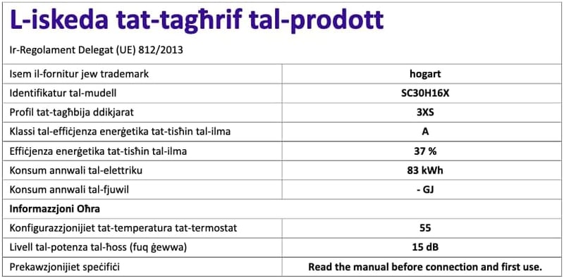 HOGART Elektromos Csaptelep Azonnali Vízfűtővel 230V Konyha Fürdőszoba Kerti Használatra