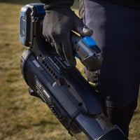 Suflantă de frunze cu acumulator Högert Technik 18V, viteză aer 144 km/h, debit de aer 570 m³/h, pentru grădină — netestat (fără acumulator) (stare: vezi a 2-a imagine) 13