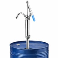 Högert Technik Ručna pumpa za bačve – zapremina hoda 400 ml – teleskopska 45-90 cm – 18 l/min – za ulje, maziva, benzin – za bačve od 50-200 l 6