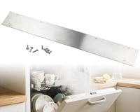 Placă de Protecție la Abur Hohitenz pentru Mașina de Spălat Vase 600x85 mm, Oțel Inoxidabil 304, cu Șuruburi – Protecție Termică pentru Blatul de Lucru, Barieră Antivapori 1