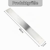 Placă de Protecție la Abur Hohitenz pentru Mașina de Spălat Vase 600x85 mm, Oțel Inoxidabil 304, cu Șuruburi – Protecție Termică pentru Blatul de Lucru, Barieră Antivapori 2