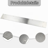 Placă de Protecție la Abur Hohitenz pentru Mașina de Spălat Vase 600x85 mm, Oțel Inoxidabil 304, cu Șuruburi – Protecție Termică pentru Blatul de Lucru, Barieră Antivapori 3