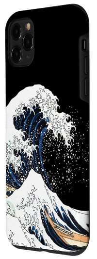 Puzdro na iPhone 11 Pro Hokusai Veľká vlna pri Kanagawe japonské umenie 2