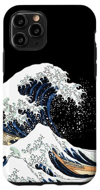 Puzdro na iPhone 11 Pro Hokusai Veľká vlna pri Kanagawe japonské umenie 1