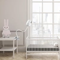 HOLACA Fehér klipszes rögzítő konzol Imou 2K 2.5K 3K Ranger 2C 2.5K babakamera tartó, 1 db 6
