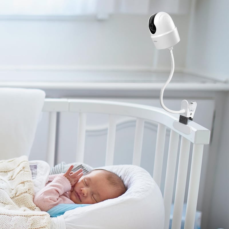 HOLACA Fehér klipszes rögzítő konzol Imou 2K 2.5K 3K Ranger 2C 2.5K babakamera tartó, 1 db