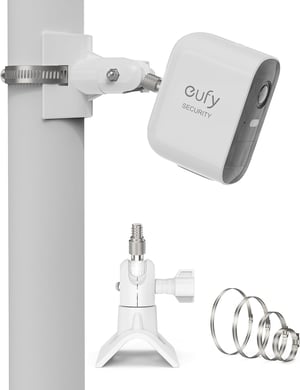 Univerzálny držiak na stĺp HOLACA pre bezpečnostné kamery Arlo/Eufy – biely