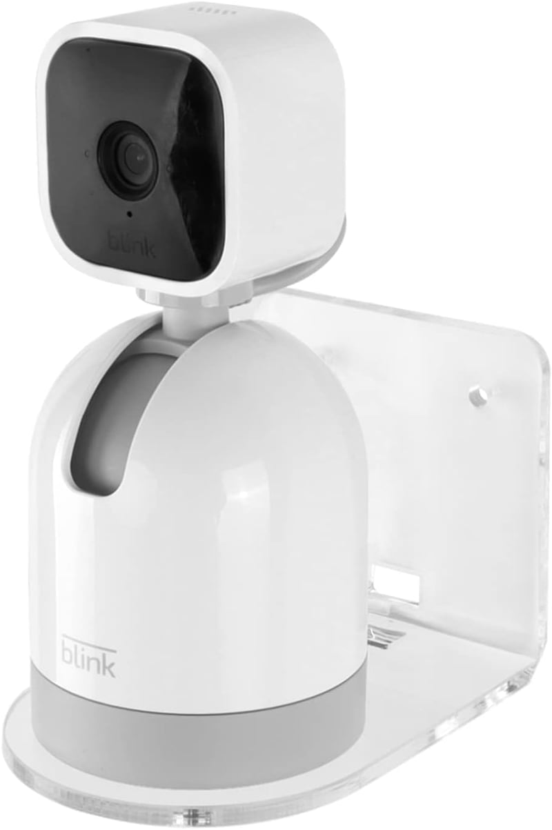 HOLACA Kamera Tartó Blink Mini Pan-Tilt Kamerához, Akril Fali Konzol Biztonsági Kamerához Beltéri Használatra