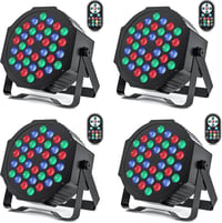 HOLDLAMP 4x36 LED Par Lámpa RGB Disco Fény DMX512 Távirányítóval Buli DJ Rendezvény 1