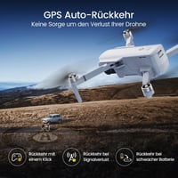 Holy Stone HS360D GPS Drón 4K Kamerával, 6 km Hatótáv, 40 Perc Repülési Idő, Összecsukható 3