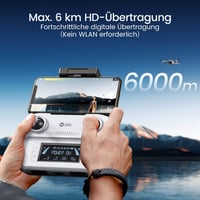 Holy Stone HS360D GPS Drón 4K Kamerával, 6 km Hatótáv, 40 Perc Repülési Idő, Összecsukható 4