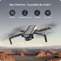 Holy Stone HS360S HS600 Drón Távirányító - Fekete, USB Csatlakozás, 1500 mAh Akkumulátor, Bluetooth Technológia, Felnőtteknek és Tiniknek 7
