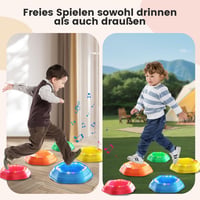 Holyton 5 darabos egyensúlyozó kő szett fénnyel és zenével, csúszásmentes 7