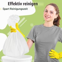 Homaxy 4 bucăți față de masă de unică folosință, 137 x 274 cm, alb, față de masă din plastic de unică folosință 4