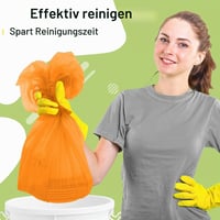 Homaxy Set 6 fețe de masă de unică folosință, 137 x 274 cm, Portocaliu, față de masă din plastic de unică folosință 4