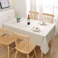 Homaxy Linen Look Terítő 140x220cm Vízlepergető Foltálló Beige 6