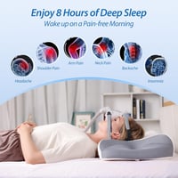 HOMCA CPAP memóriahabos párna minden CPAP maszkhoz, ergonomikus oldalsó alváshoz 5