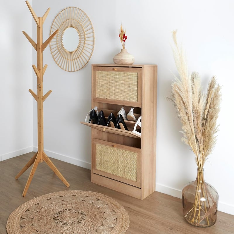 HOME DECO FACTORY Bali 3 ajtós cipőtartó szekrény