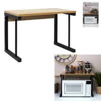 HOME DECO FACTORY Mikrohullámú sütő rendező polc állvány konyhai tároló 5