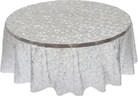 Home Direct átlátszó PVC asztalterítő 137 cm kerek asztalvédő 3