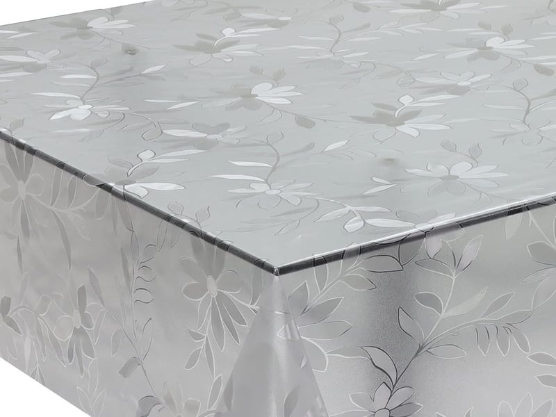 Home Direct Átlátszó PVC Asztalterítő - Vízálló, Könnyen Tisztítható Asztalvédő Fólia Konyhába, Étkezőbe, Kertbe - Téglalap Alakú 140 x 180 
