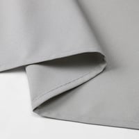 HomeDirect téglalap alakú poliészter asztalterítő - világosszürke - 150x250 cm 6