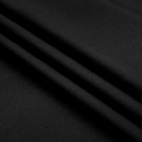 Home Direct Kerek Terítő 140 cm Fekete Textil Asztalterítő 2