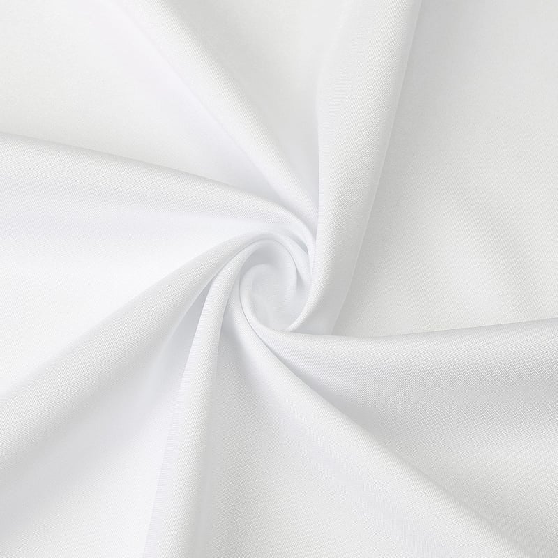 Home Direct Lótuszhatású Asztalterítő - Fehér Téglalap Alakú Textil Terítő 140x200 cm - Folttaszító, Könnyen Tisztítható Poliészter