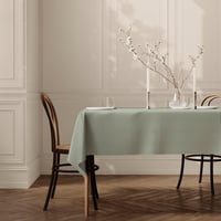 Home Direct Lótuszhatású Asztalterítő - Téglalap Alakú 140x240 cm Foltálló Poliészter Textil Terítő, Sage Zöld, Könnyen Tisztítható 3