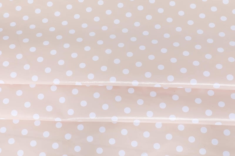 Home Direct Mosható Viaszos Terítő 160 cm Pöttyös Mintás